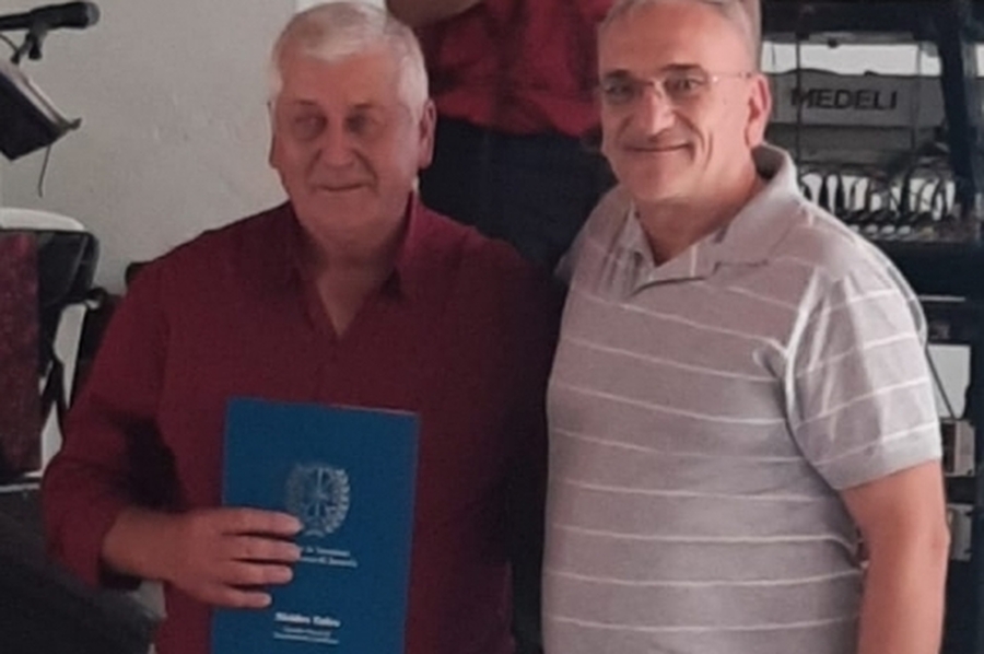 Alcides Calvo compartió las fiestas patronales de Aurelia junto a los vecinos de la localidad
