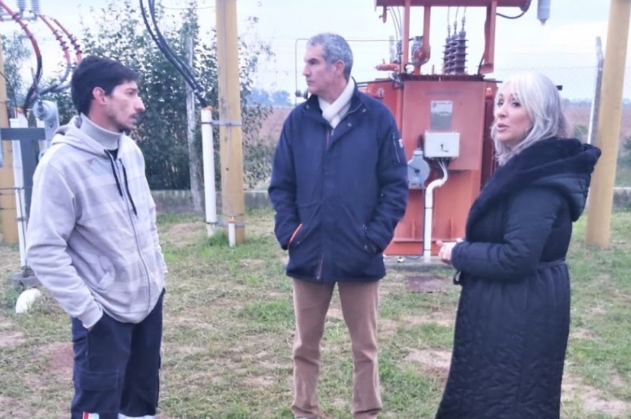 Avanza el reequipamiento de la estación transformadora de rebaje Cayastá