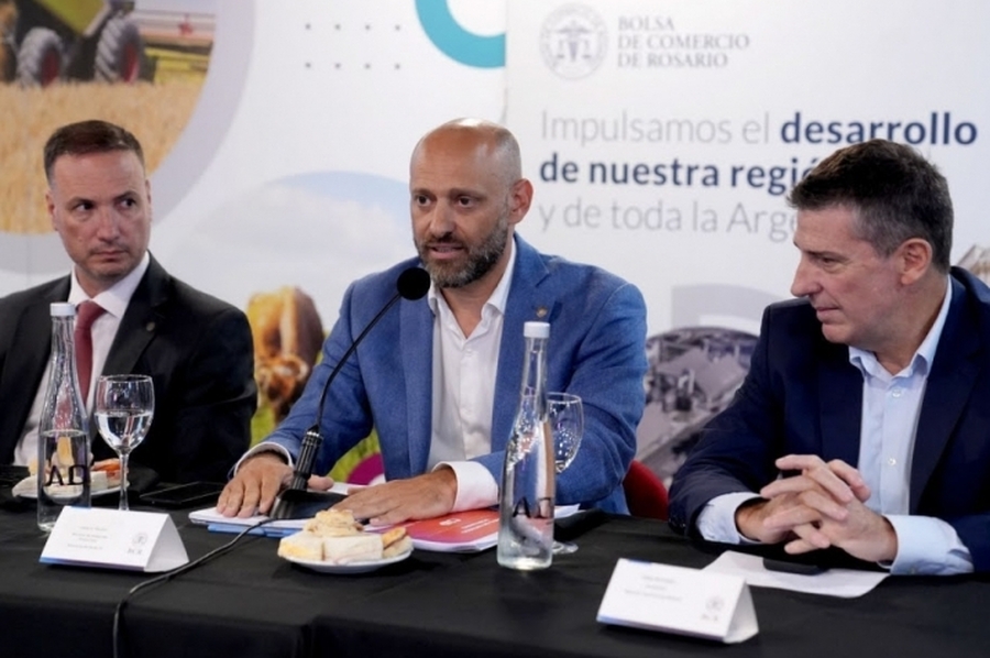 Provincia presentó en la Bolsa de Comercio de Rosario el proyecto de Circuito de Ingreso a Puertos ante entidades del sector