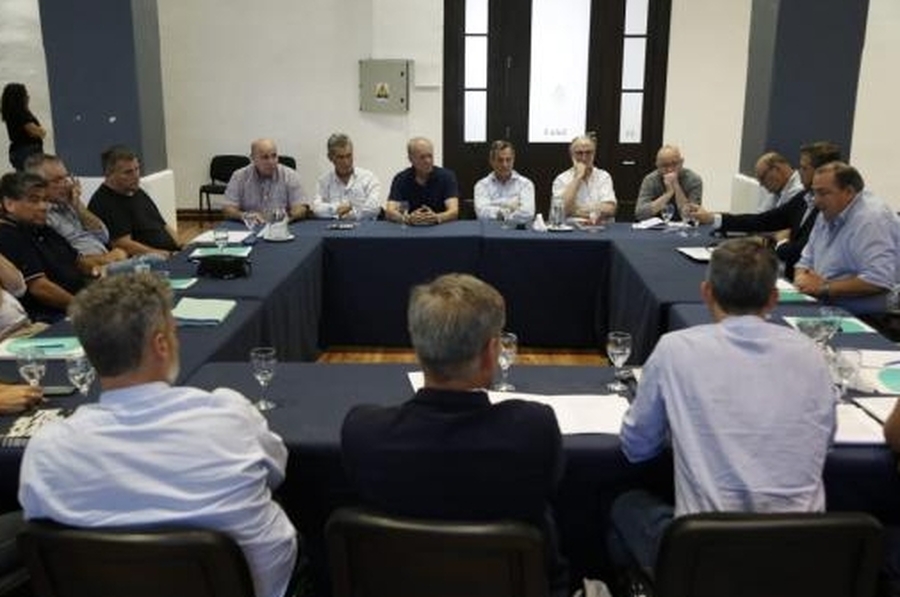 Emilio Jatón y Juan Pablo Poletti analizaron la situación hídrica ante la posible crecida del Paraná