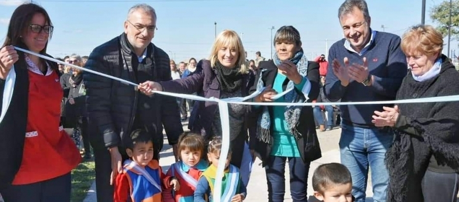 Se inauguró un nuevo Jardín Municipal en Rafaela