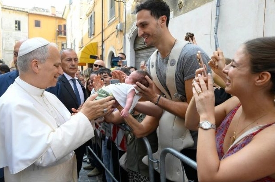 El Papa en Santa María de la Rotonda: 'Cada persona es un don para los demás'