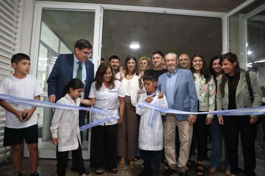 Provincia inauguró el nuevo edificio de la Escuela Primaria “Mariano Moreno” de Monte Vera