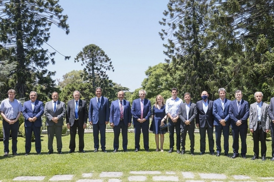 Los gobernadores expresaron su 