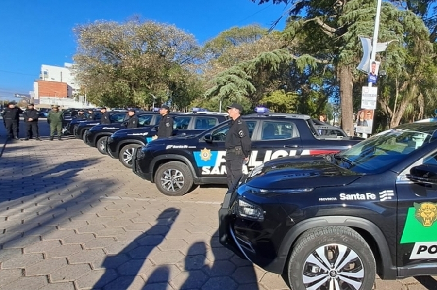 San Justo recibió los nuevos móviles policiales