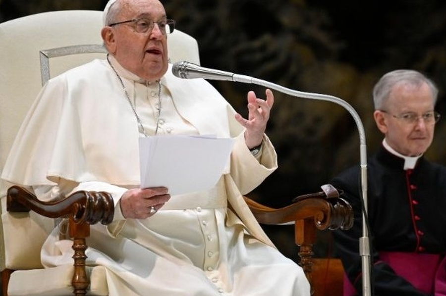 Francisco invitó a los fieles a imitar el santo ejemplo y la fe de San José