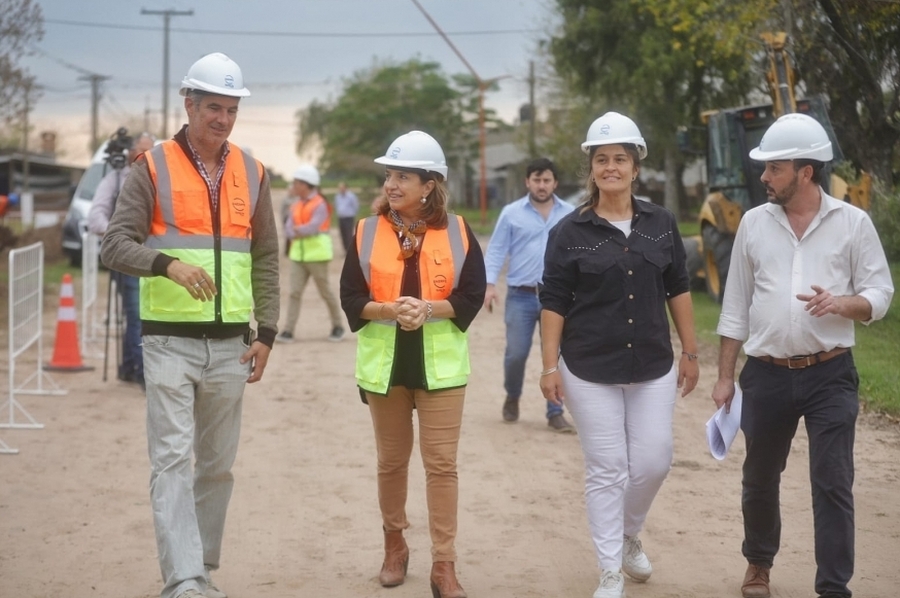 Inició la obra para abastecer de gas natural a Helvecia