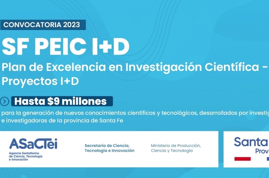 La Agencia Santafesina de Ciencia Tecnología e Innovación financiará capacidades de investigación y desarrollo del sector científico tecnológico provincial