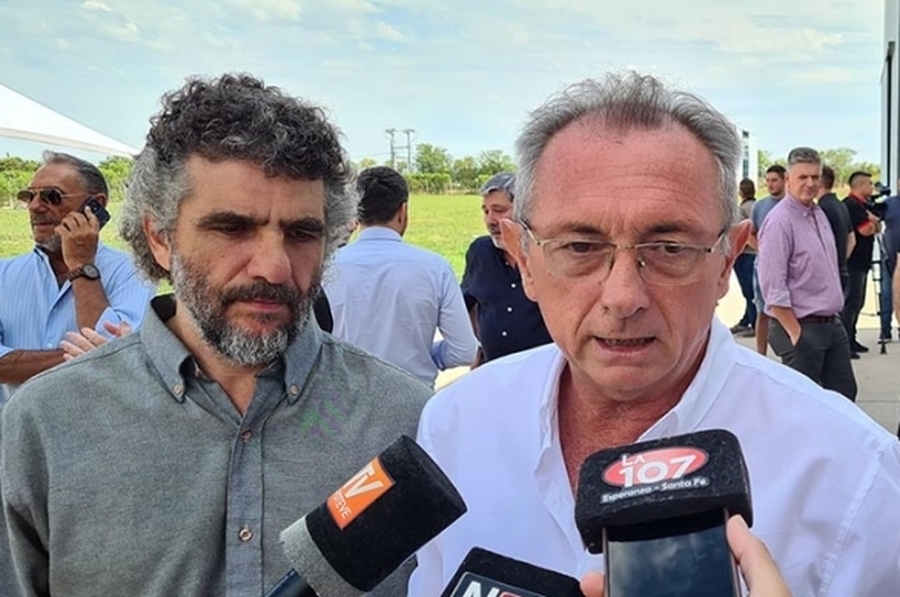 Presentaron obras en el Área Industrial Mixta de Esperanza