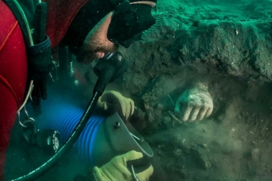 Un tesoro escondido: descubrieron un templo hundido lleno de riquezas frente a la costa de Egipto
