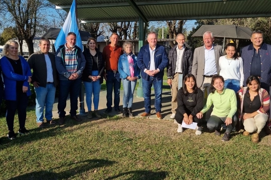 Michlig y González cumplieron diversas actividades en Suardi y Monte Oscuridad