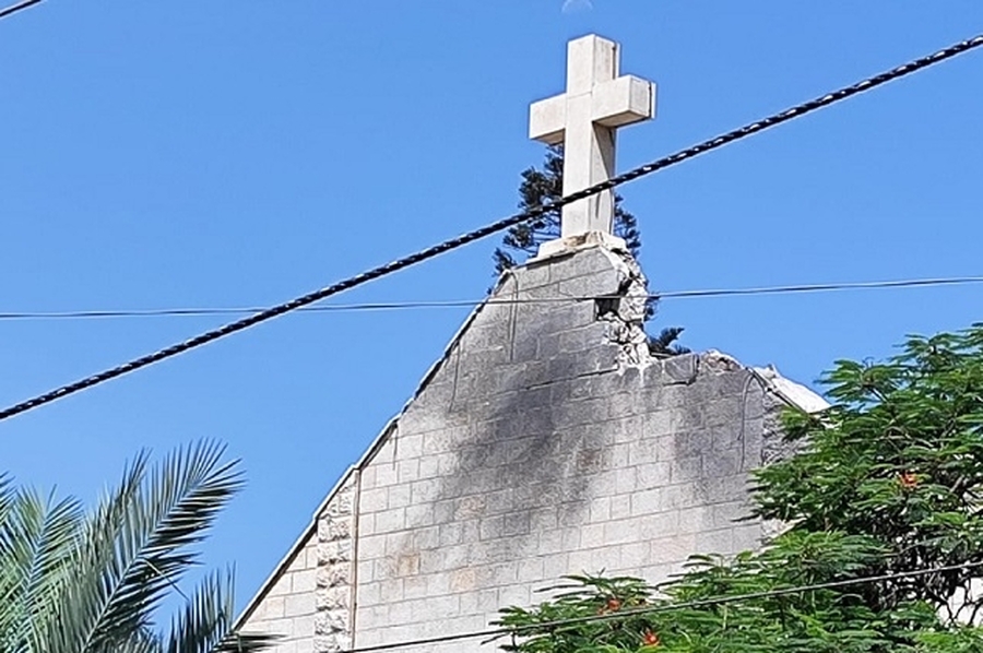 Gaza: el Papa expresa su pesar por las víctimas del ataque a la parroquia