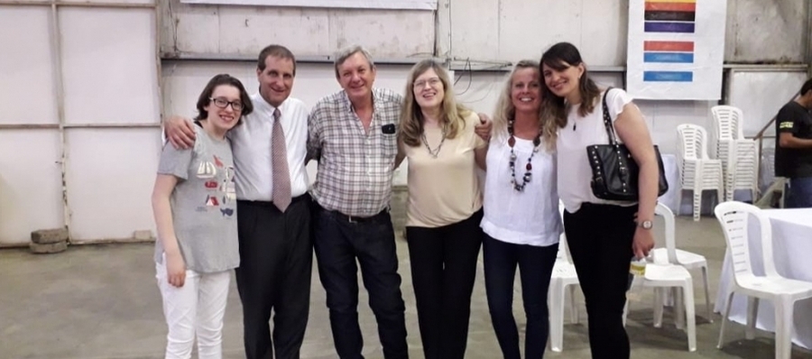 En la Fiesta de las Colectividades