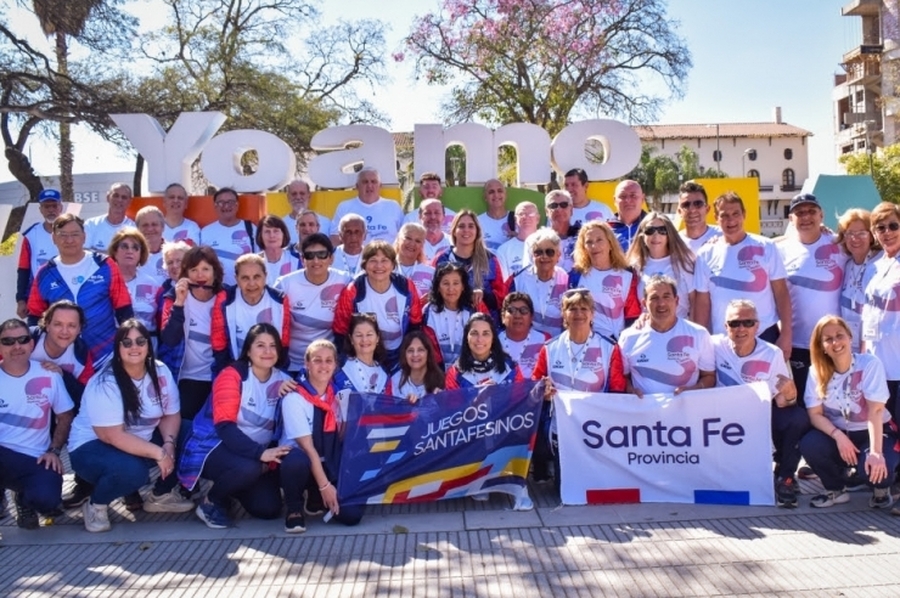 Santa Fe participa en los Juegos Nacionales Evita para Personas Mayores