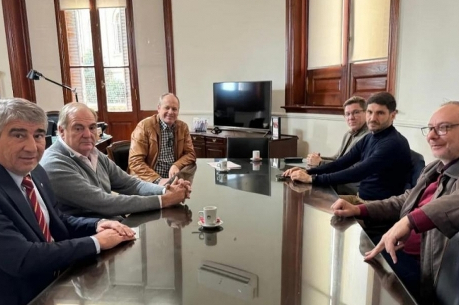 Borla gestionó reuniones con el Gobierno Provincial por una nueva edición de la Doma de San Justo