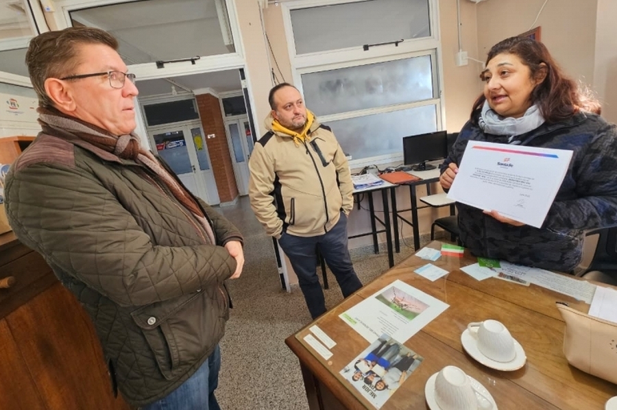 Aportes del Ministerio de Educación para obras en escuelas de Marcelino Escalada y Gobernador Crespo