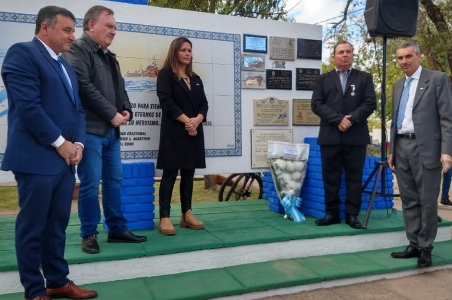 Acto por el 40º Aniversario del Hundimiento del A.R.A. General Belgrano en San Cristóbal