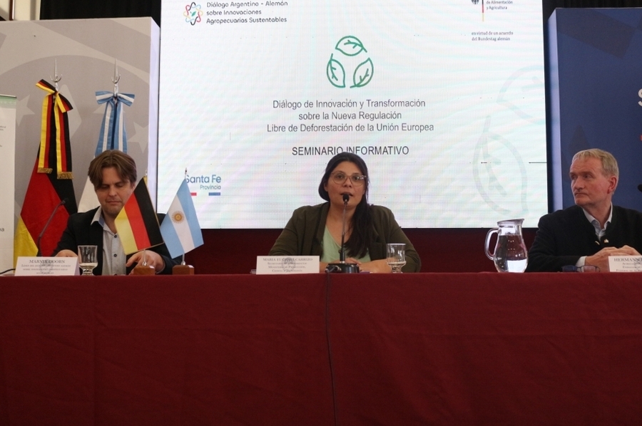 Santa Fe y Alemania intercambian experiencias vinculadas a la regulación de carnes y cueros libre de deforestación en la Unión Europea
