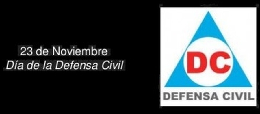 23 de Noviembre se conmemora el Día Nacional de la Defensa Civil