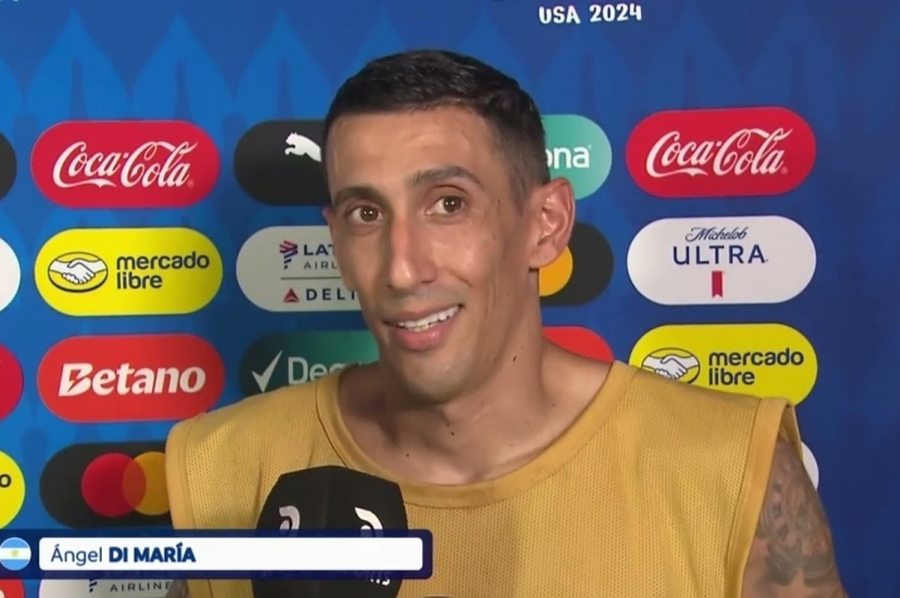 Ángel Di María reveló cuál fue la frase que Messi le dedicó en la arenga previa al triunfo ante Canadá y lo emocionó