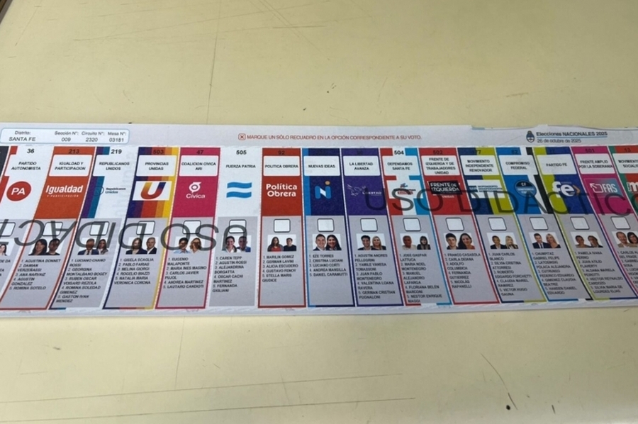 Boleta Única en Papel poco inclusiva: personas ciegas deberán ser asistidas para votar