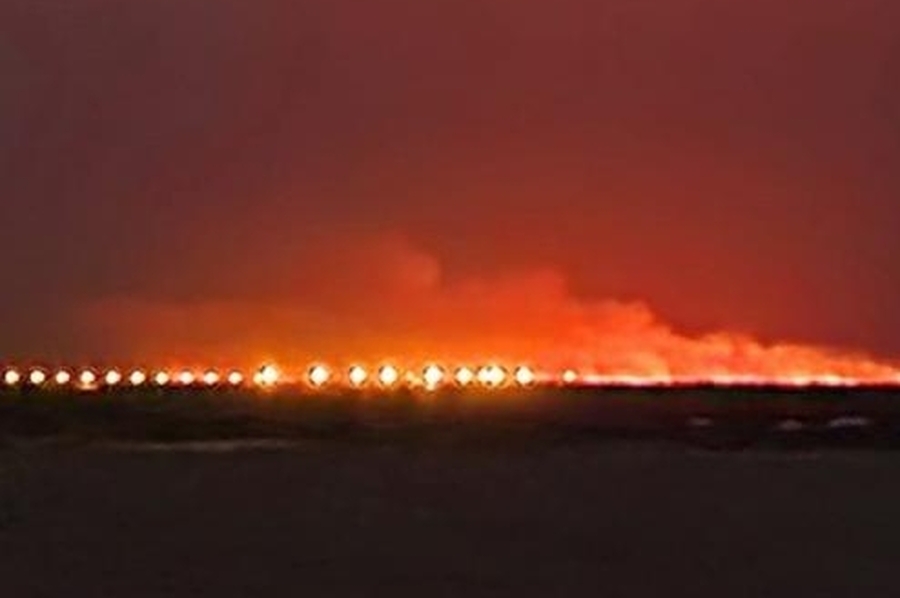 Volvieron las quemas, el humo nuevamente invadió las rutas y en Rosario 