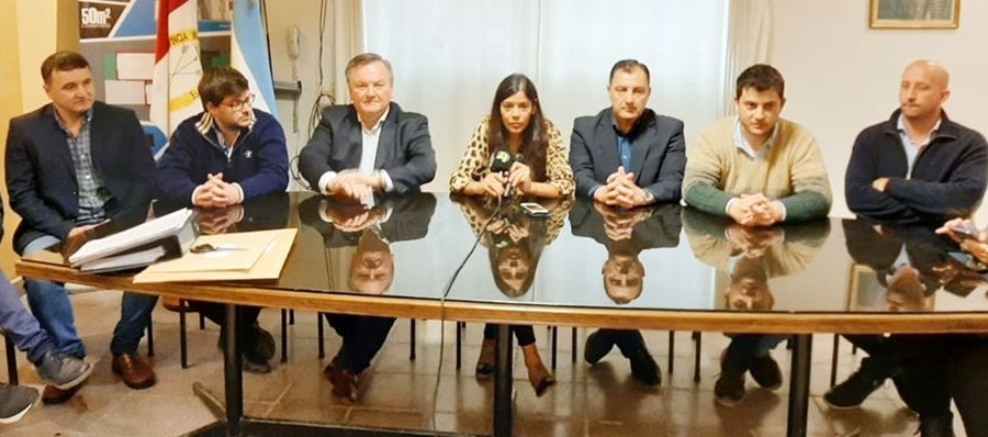 Michlig participó de 3 actos de apertura de sobres para obras de pavimento urbano en Villa Trinidad, San Guillermo y Colonia Bossi