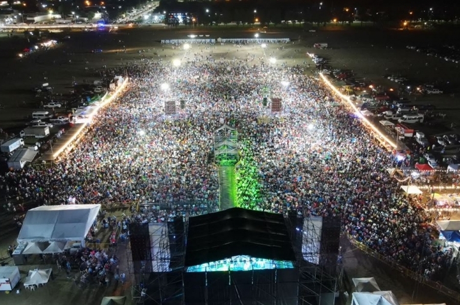 Michlig celebró el éxito rotundo de la Fiesta de la Confraternidad en Ceres