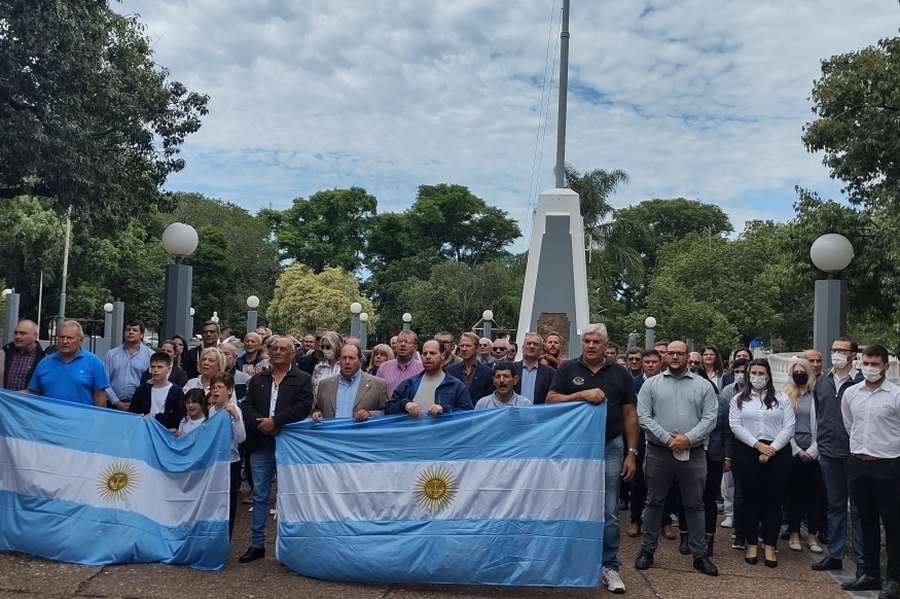 Calvo desarrolló actividades en Sunchales
