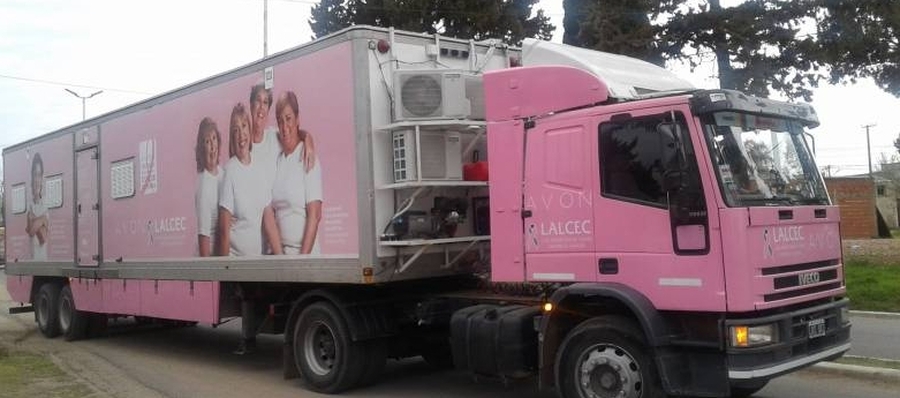 La unidad móvil de LALCEC realizará mamografías en el Dpto. Castellanos