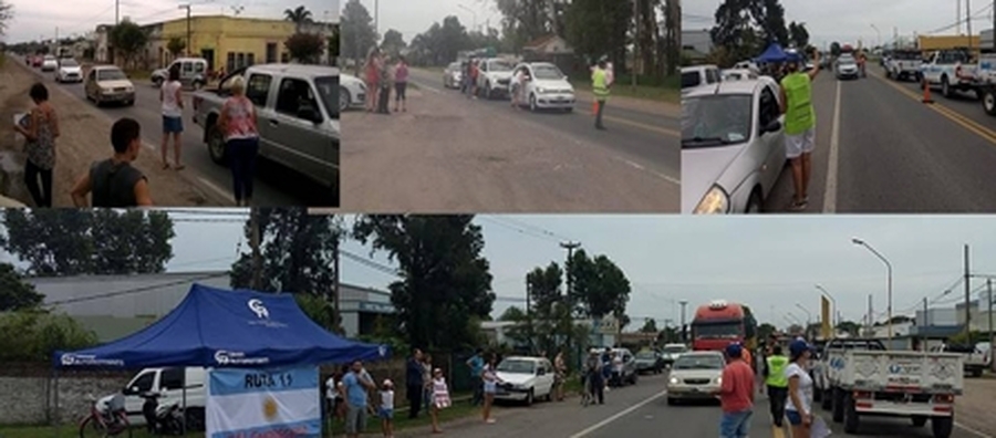 Ruta Nacional nº 11 en emergencia
