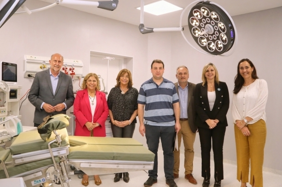 Perotti y Martorano inauguraron la obra de remodelación y ampliación del hospital de Firmat