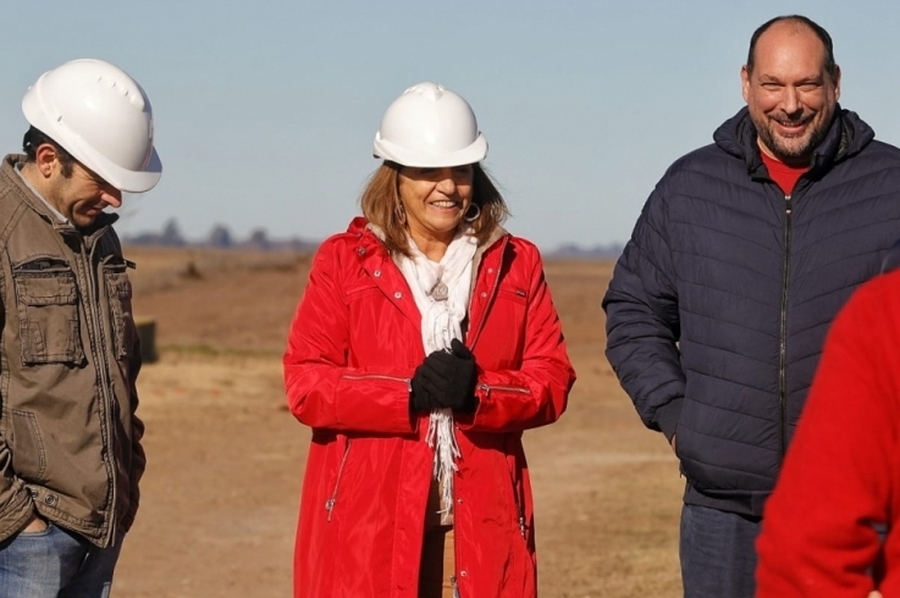 La provincia avanza con obras hídricas en el departamento General López