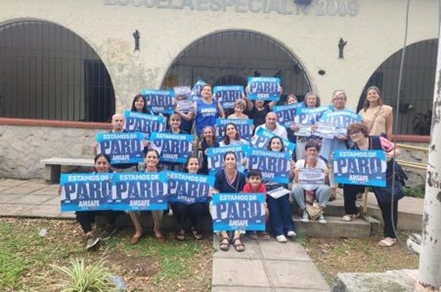 Comenzó un nuevo paro docente en Santa Fe