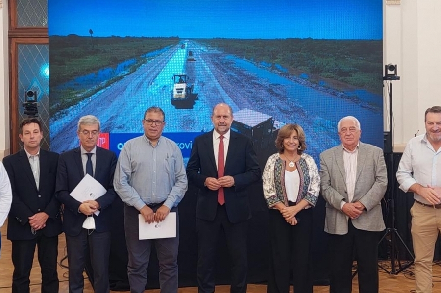 El Senador Sosa y la visión integradora del Gobernador para culminar la Ruta 3