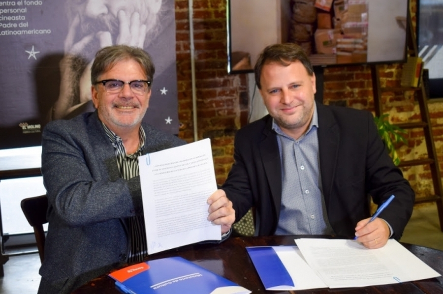 La provincia firmó un convenio con el INCAA en el marco de la conformación del “Archivo Personal Fernando Birri”