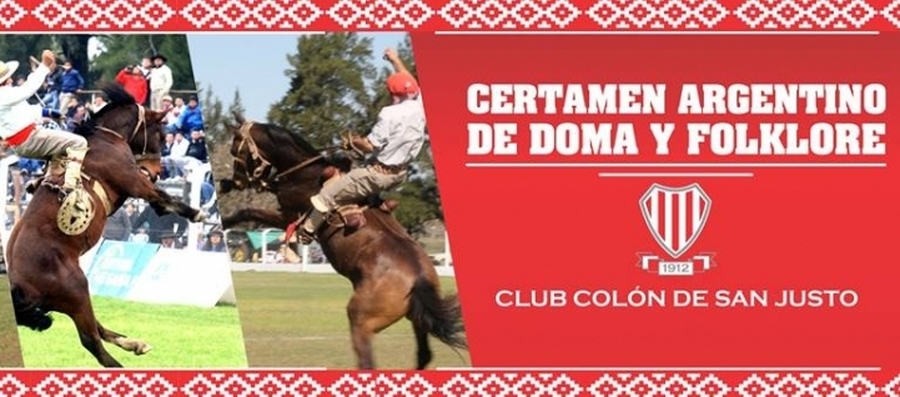 Certamen Argentino de Doma y Folklore en San Justo