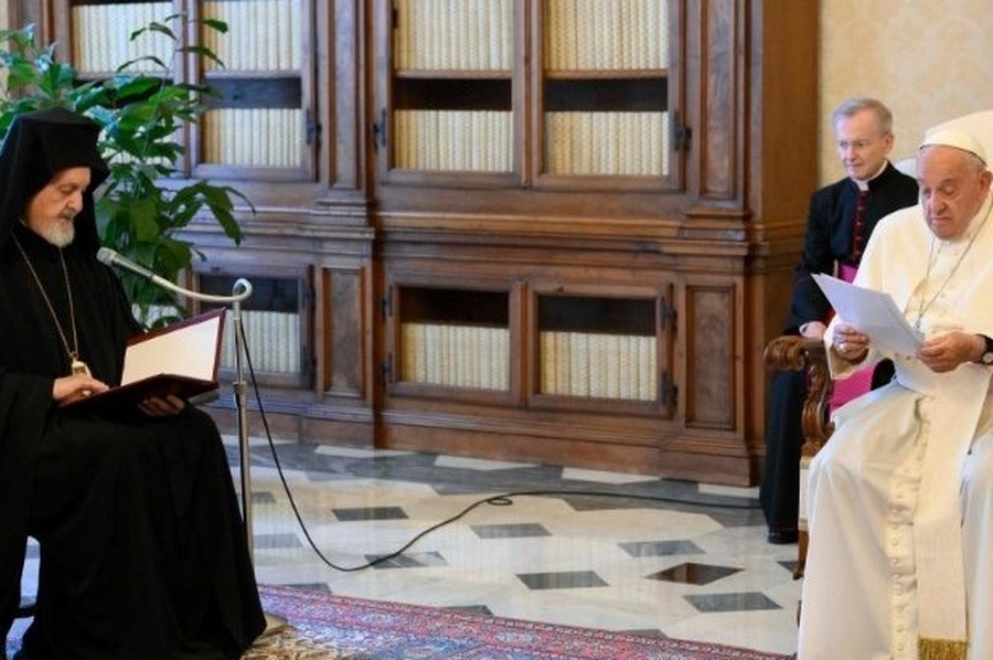El Papa, al Patriarcado Ecuménico: 'Avanzar hacia una comunión en la legítima diversidad'