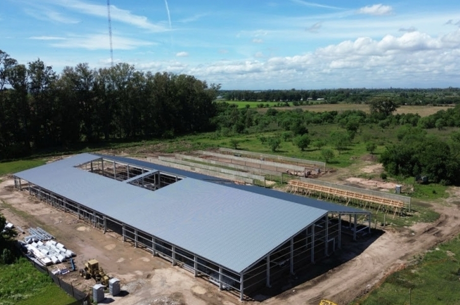 Juegos Suramericanos 2026: el nuevo Centro de Tiro Deportivo que construye la Provincia en Recreo ya muestra su estructura