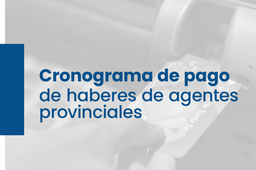 La provincia dio a conocer el cronograma de pago de haberes correspondiente a octubre