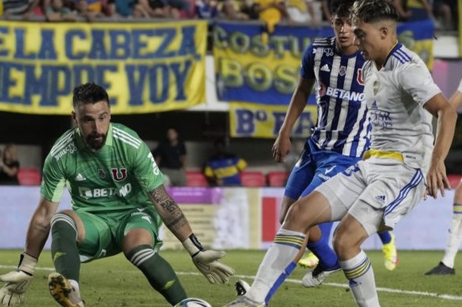 Boca a la final: le ganó a Universidad de Chile 3 a 2 en La Plata