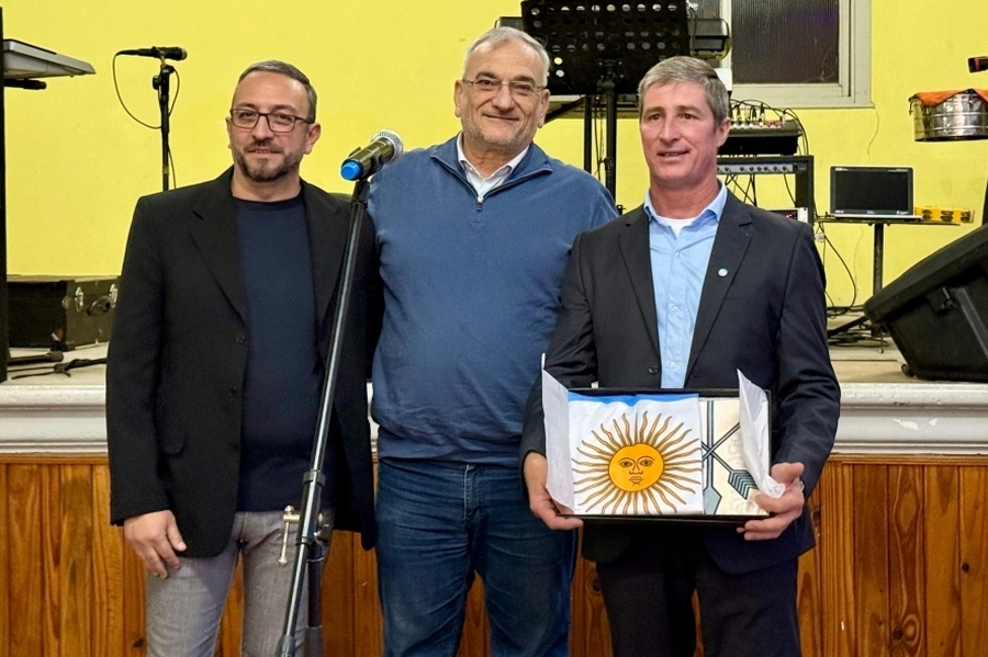 Alcides Calvo participó de las patronales y el 144° aniversario de Lehmann