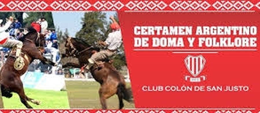 Ya tiene fecha el Certamen Argentino de Doma y Folcklore de San Justo