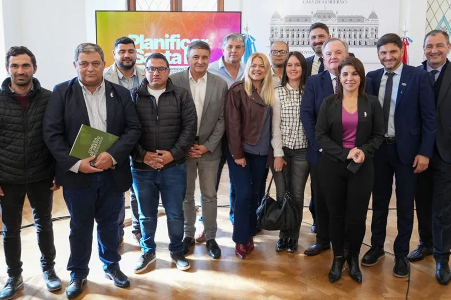 Michlig en la presentación del plan de ordenamiento territorial del norte