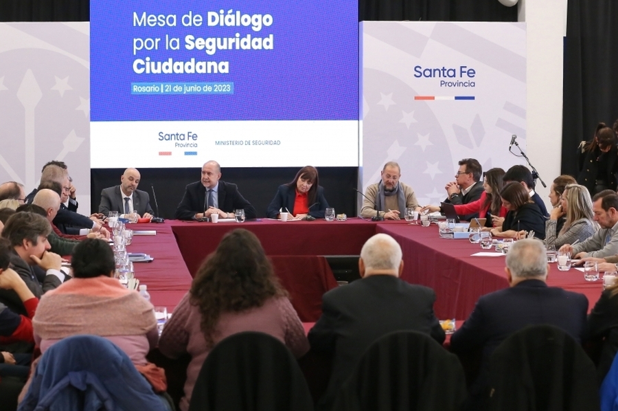 Se realizó la primera reunión de la Mesa de Diálogo por la Seguridad Ciudadana