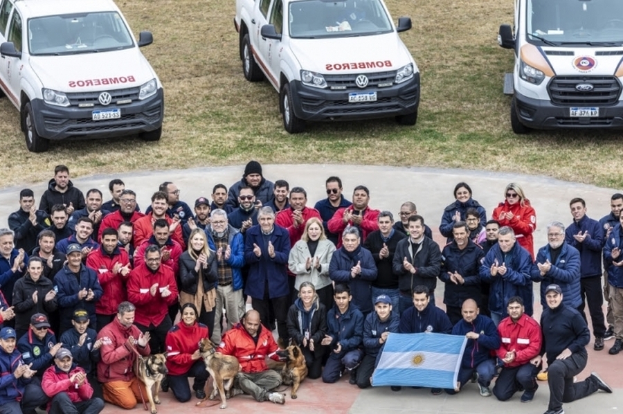 Orgullo santafesino: regresó la brigada USAR que fue a la cooperación humanitaria en Venezuela