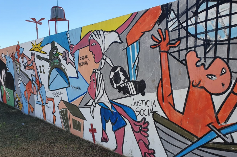 Lanzan la convocatoria “40 Murales - 40 años de Democracia”