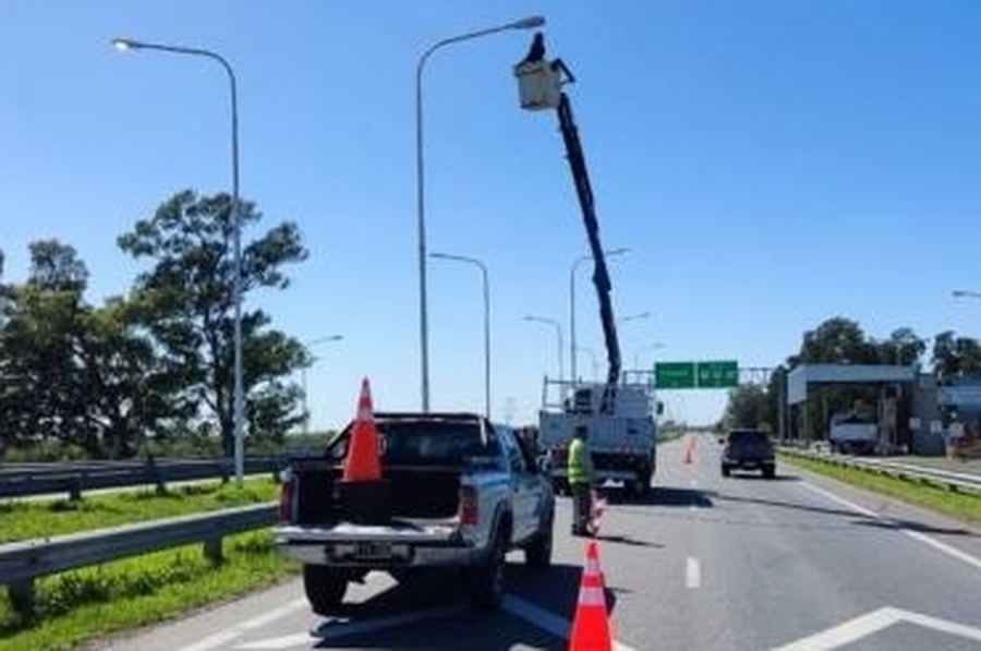 Vialidad Nacional colocará luces LED en la Ruta 168
