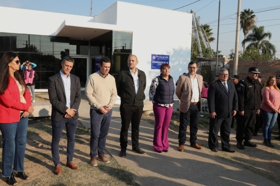 Trasladaron la Comisaría 6ta a Iturraspe y Perón