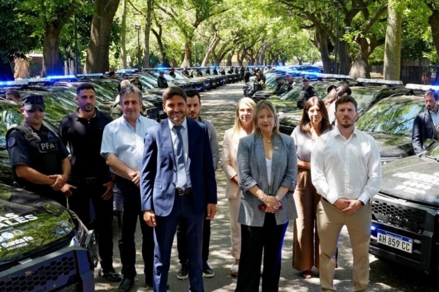 “Logramos lo que nadie creía posible en América Latina: un derrumbe del delito en Rosario y en Santa Fe”, destacó Pullaro